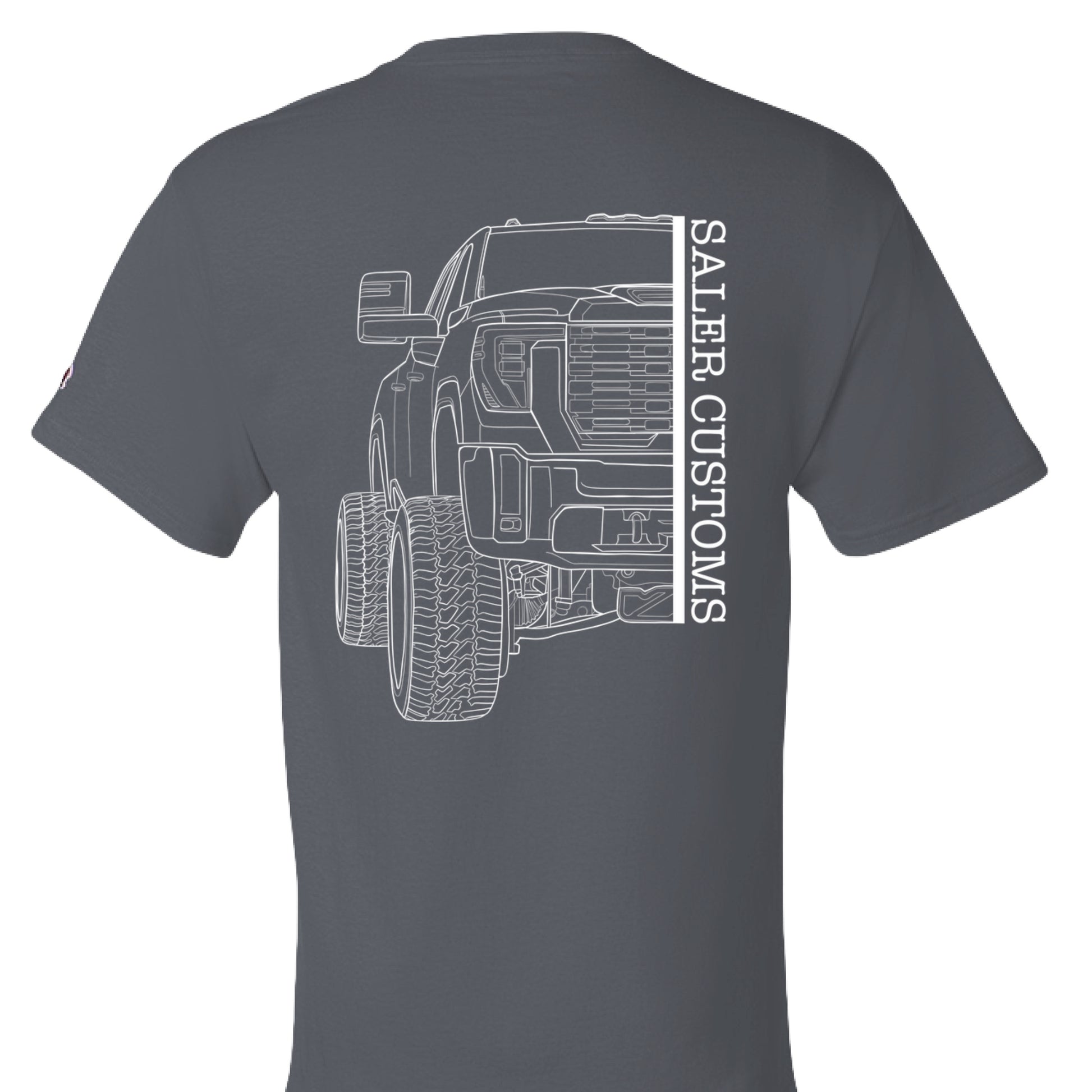 CHARCOAL HEATHER - BACK